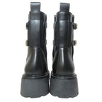 Celine Balki Buckle Diambout Platform Shoes 35 Black — view 2