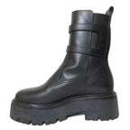 Celine Balki Buckle Diambout Platform Shoes 35 Black — view 3