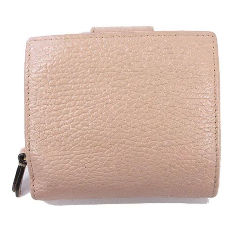 Gucci GG Marmont Leather Compact Wallet Bifold Pink — view 2
