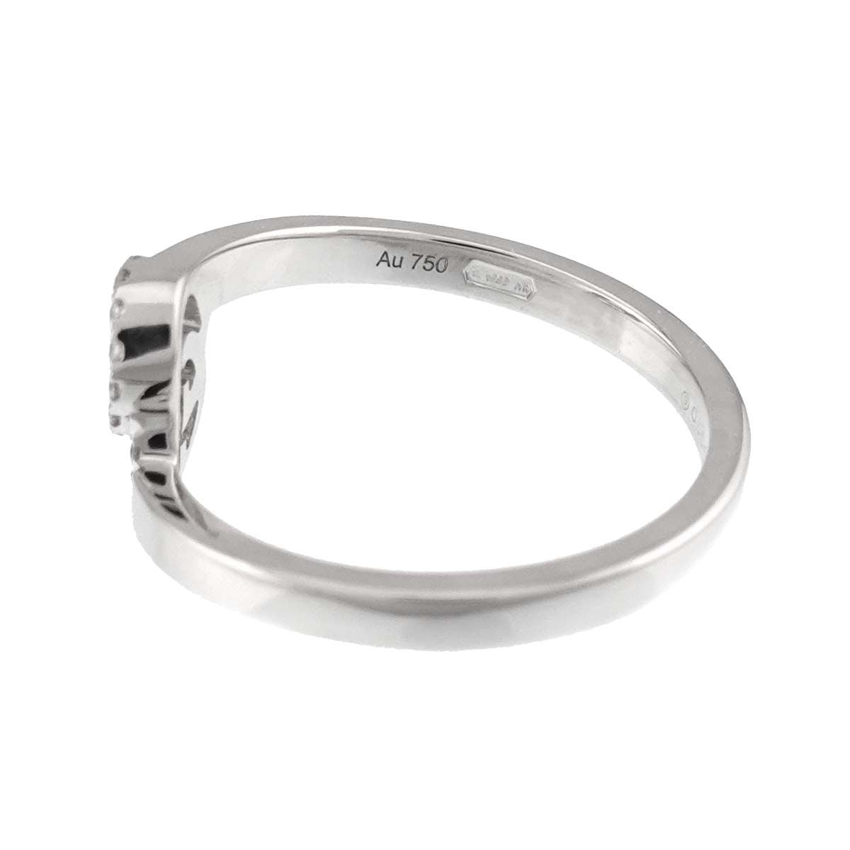 Gucci GG Running Ring Diamond 18k WG White Gold — view 4