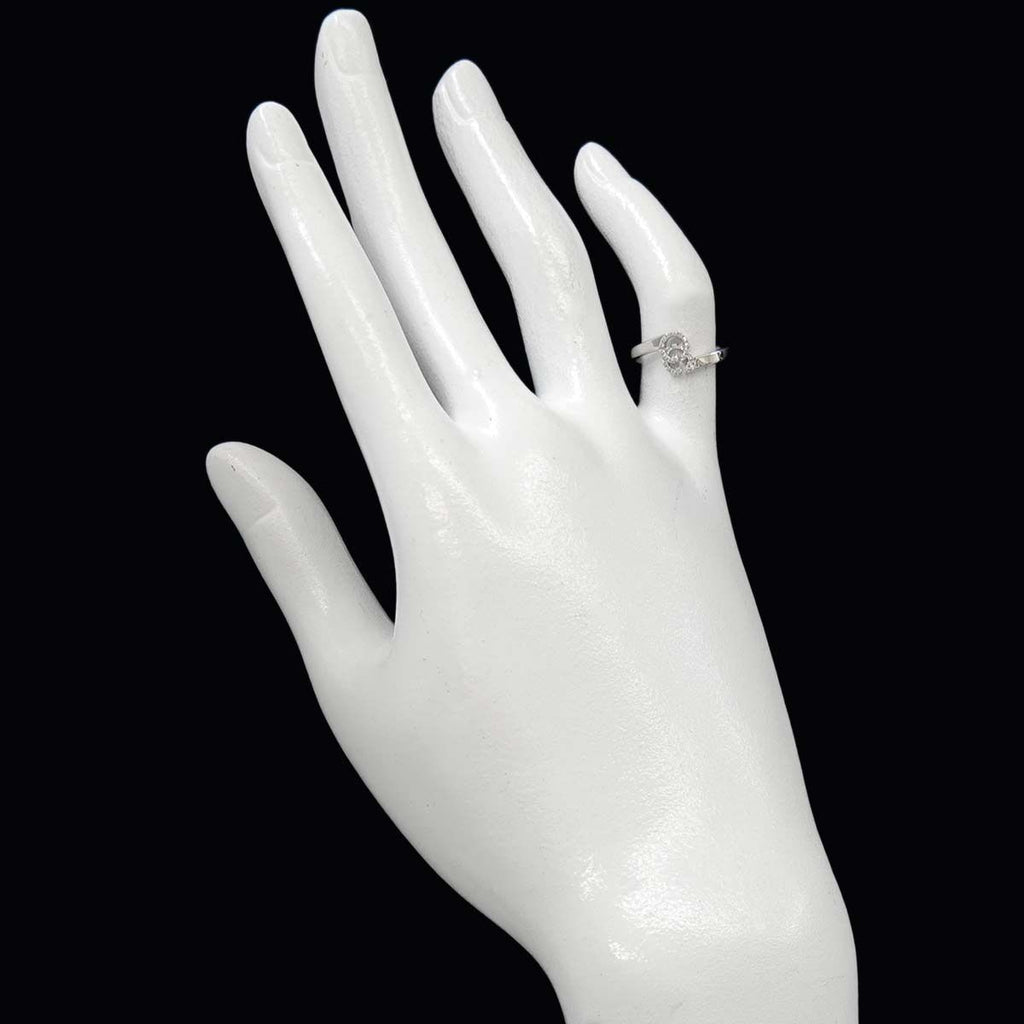 Gucci GG Running Ring Diamond 18k WG White Gold — view 9