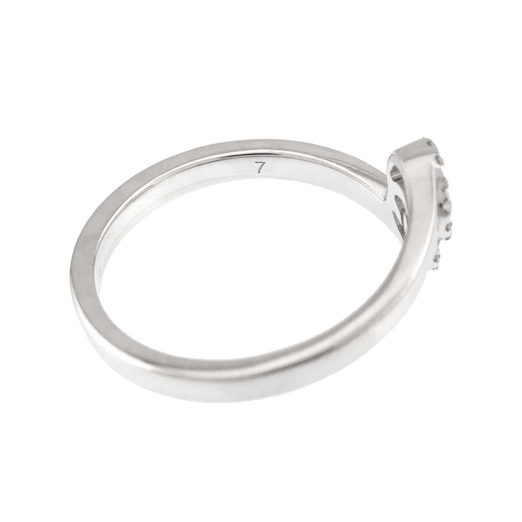 Gucci GG Running Ring Diamond 18k WG White Gold — view 6