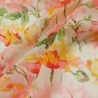 Dior Scarf Flower Silk Chiffon — view 5