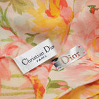 Dior Scarf Flower Silk Chiffon — view 6
