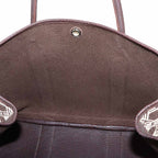Hermes Garden Party PM Tote Towarso Ash Leather Brown Beige — view 8