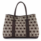 Hermes Garden Party PM Tote Towarso Ash Leather Brown Beige — view 2
