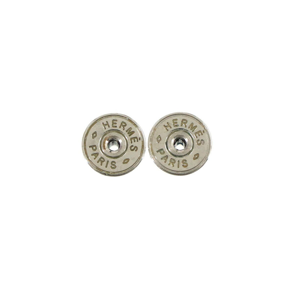 Hermes Mini Pop Earrings Lila Silver — view 3