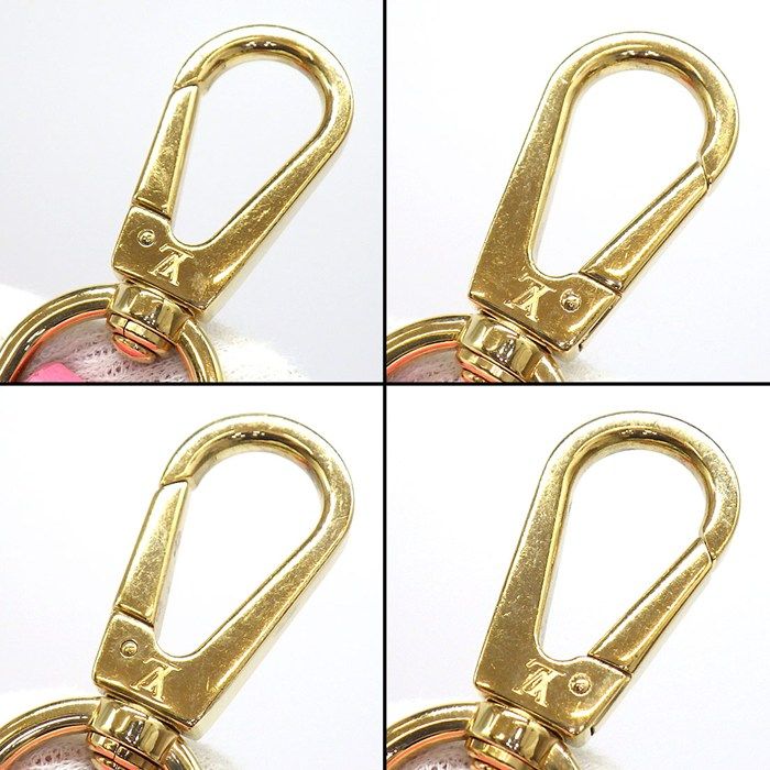 Louis Vuitton Handbag Papillon BB Dragon Fruit Bubble Glam Leather Gold — view 7