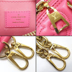 Louis Vuitton Handbag Papillon BB Dragon Fruit Bubble Glam Leather Gold — view 6