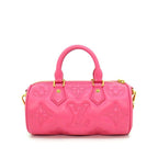 Louis Vuitton Handbag Papillon BB Dragon Fruit Bubble Glam Leather Gold — view 2