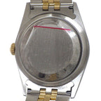Rolex Watch Datejust P Number White Dial Roman Index Date 18k Yellow Gold SS — view 4