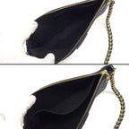 Louis Vuitton Shoulder Bag Multy Pochette Noir Black Monogram Empreinte Leather — view 5