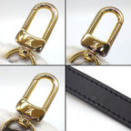 Louis Vuitton Shoulder Bag Multy Pochette Noir Black Monogram Empreinte Leather — view 9