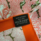 Hermes Carre 90 Faubourg Tropical Multicolor Scarf — view 8