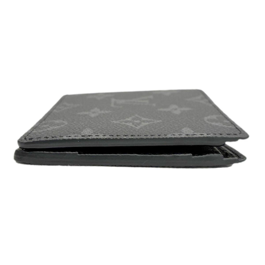 Louis Vuitton Portefeuille Multiple Monogram Eclipse Bifold Wallet Black — view 6