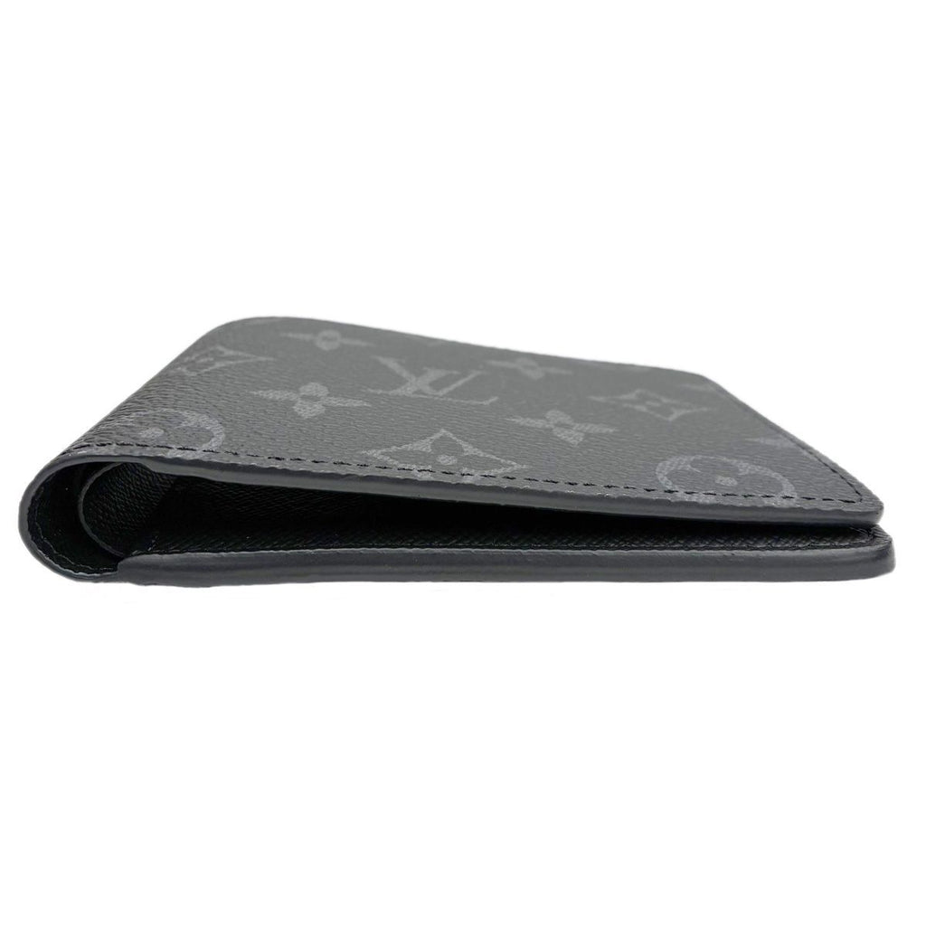 Louis Vuitton Portefeuille Multiple Monogram Eclipse Bifold Wallet Black — view 3