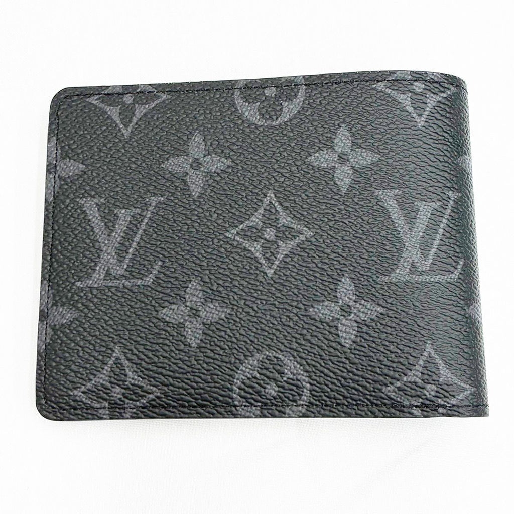 Louis Vuitton Portefeuille Multiple Monogram Eclipse Bifold Wallet Black — view 2