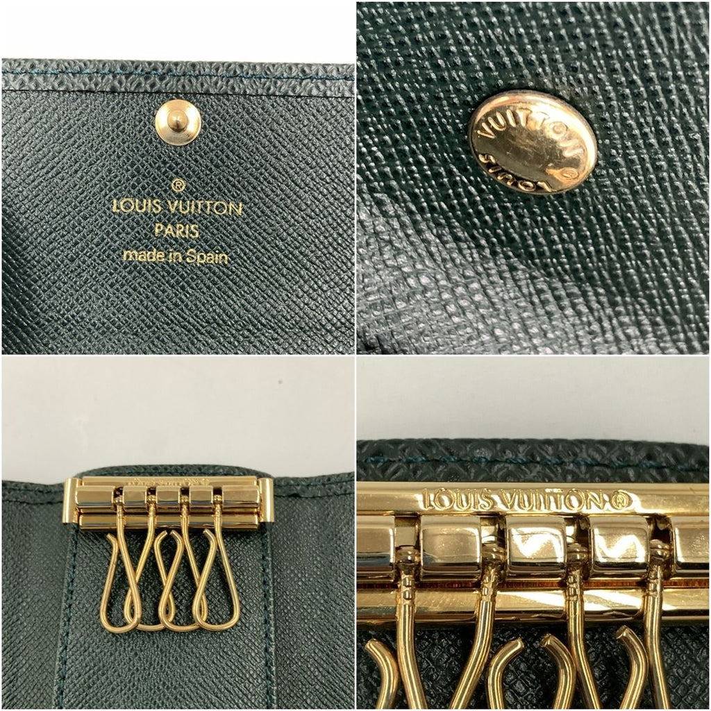 Louis Vuitton Multicles 4 Quadruple Key Case Green Key Holder — view 4