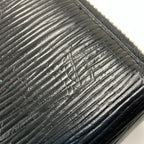 Louis Vuitton Epi Zippy Organizer Zip Around Wallet Black — view 3