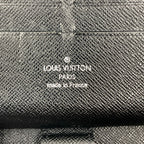 Louis Vuitton Epi Zippy Organizer Zip Around Wallet Black — view 7