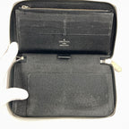 Louis Vuitton Epi Zippy Organizer Zip Around Wallet Black — view 6