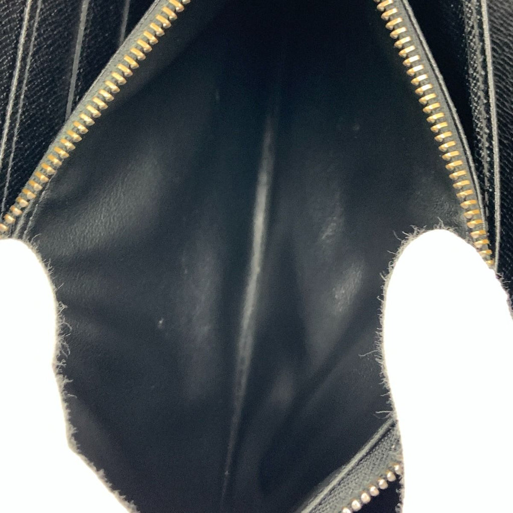 Louis Vuitton Epi Zippy Organizer Zip Around Wallet Black — view 8