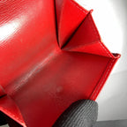 Louis Vuitton Epi Porte-Monnaie Sample Coin Purse Red — view 7