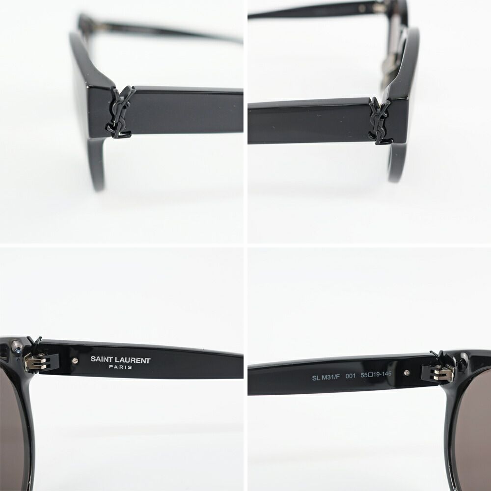 Saint Laurent Sunglasses 55 SL 001 Eyewear Ysllogo — view 5