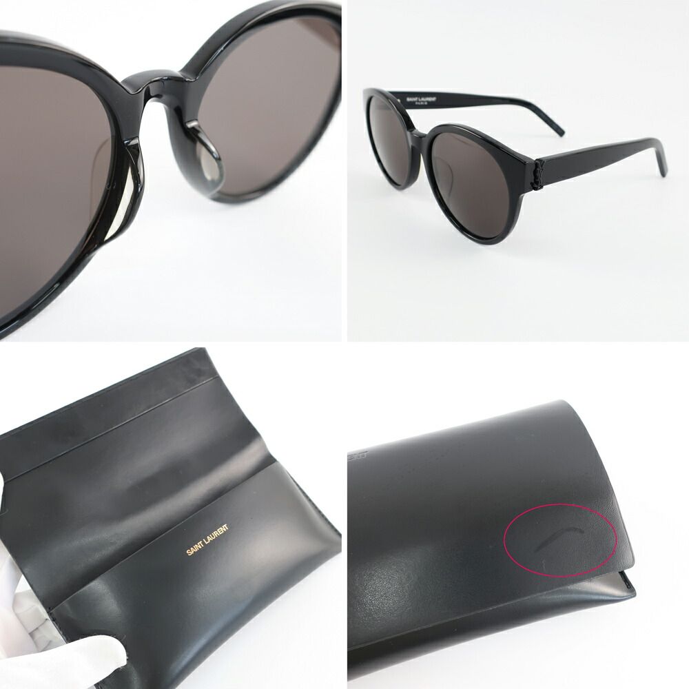 Saint Laurent Sunglasses 55 SL 001 Eyewear Ysllogo — view 8