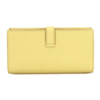 Hermes Bearn Souffle Bifold Billfold Wallet Personal Epsom Jaune Poussin — view 3