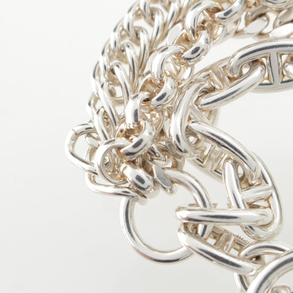 Hermes Etcetra 4 Chaine D'ancre Bracelet Silver — view 7