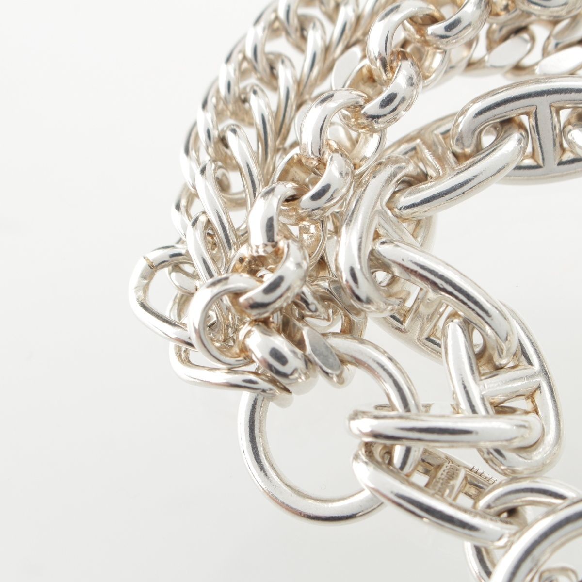 Hermes Etcetra 4 Chaine D'ancre Bracelet Silver — view 7
