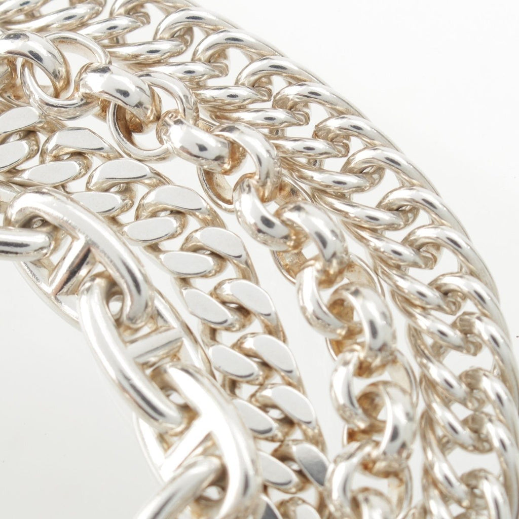 Hermes Etcetra 4 Chaine D'ancre Bracelet Silver — view 6