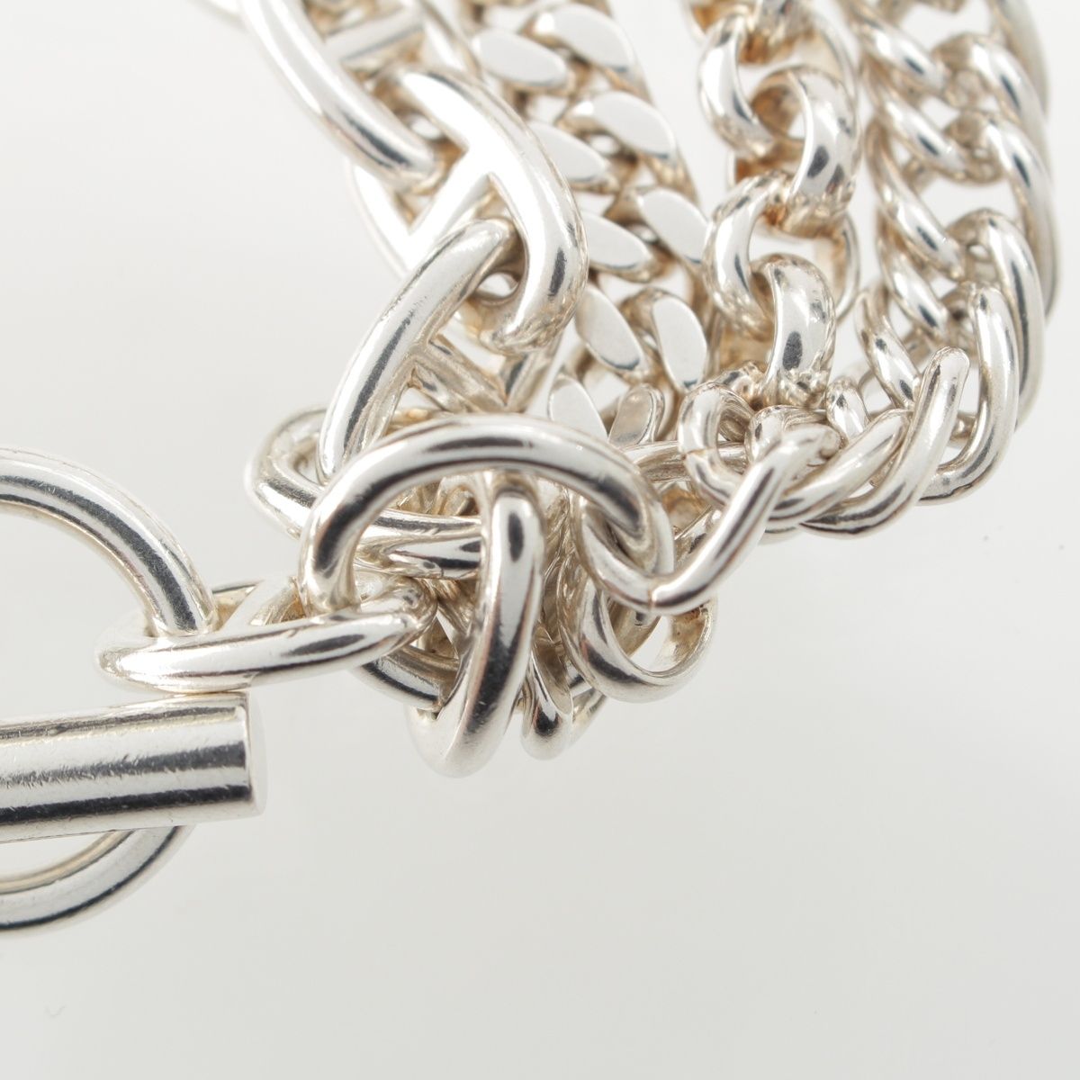 Hermes Etcetra 4 Chaine D'ancre Bracelet Silver — view 8