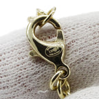 Chanel Choker Necklace Metal Rhinestone Faux Pearl Star CC Logo Gold White — view 7