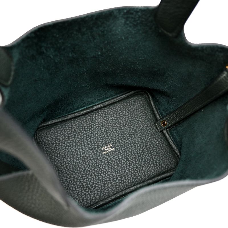 Hermes Handbag Green — view 6