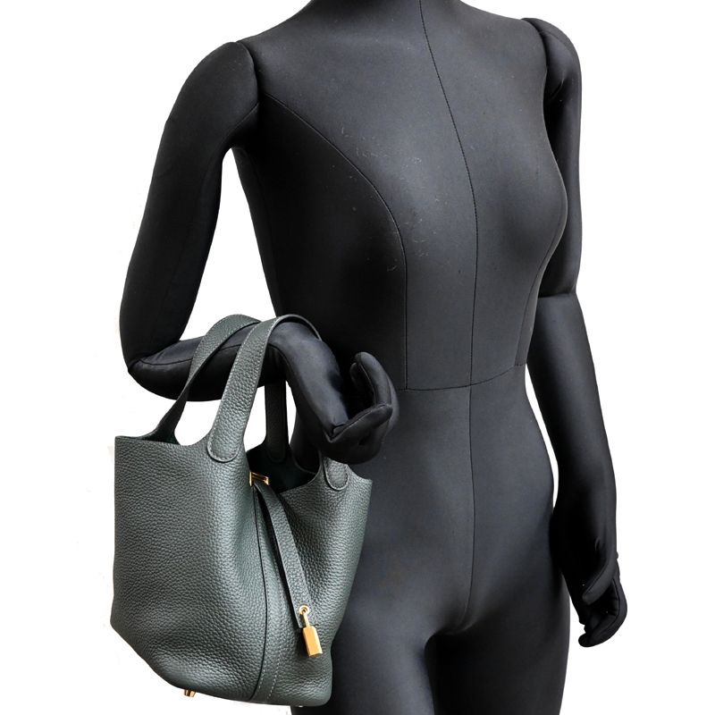 Hermes Handbag Green — view 9