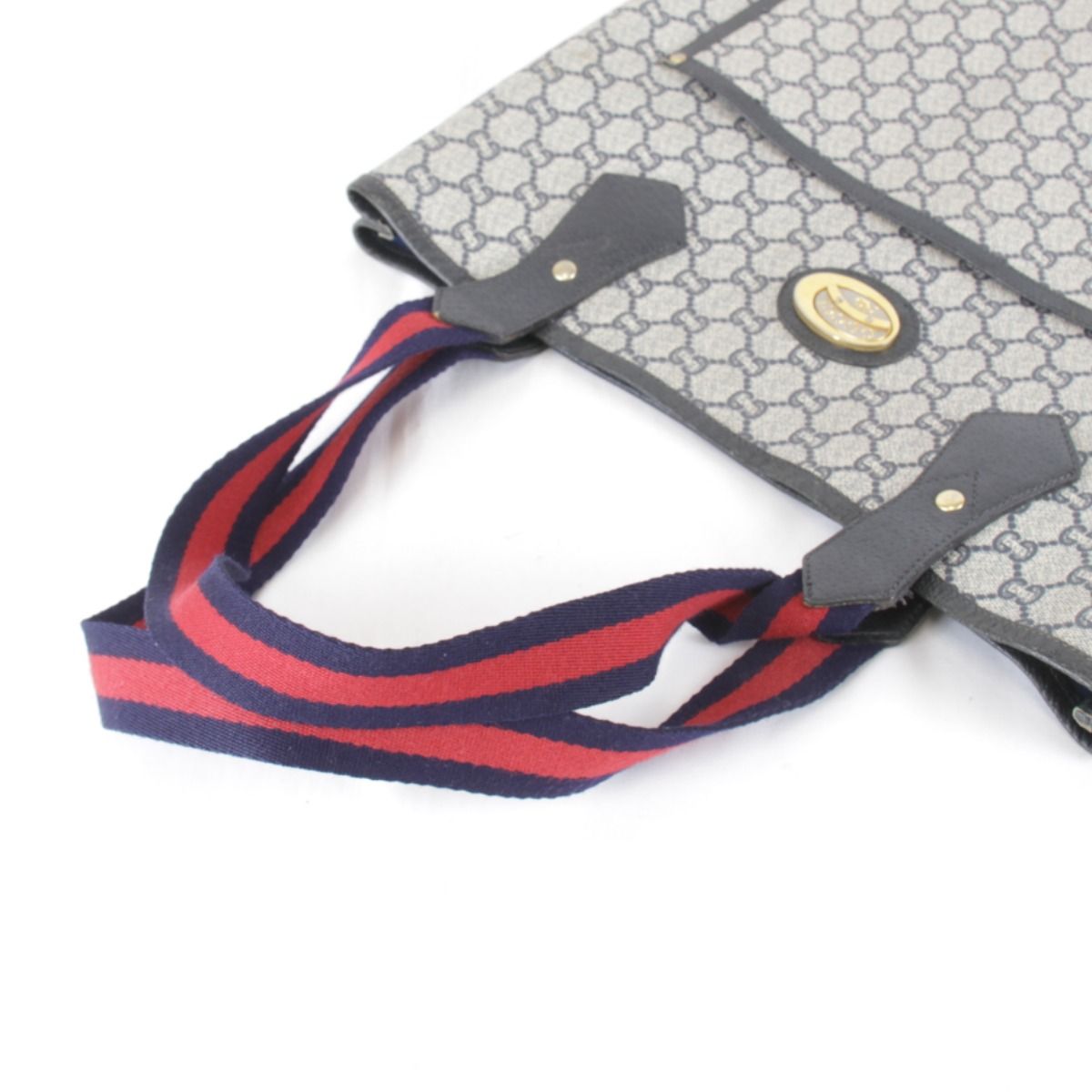 Gucci Sherry Line Tote GG Plus Navy — view 6