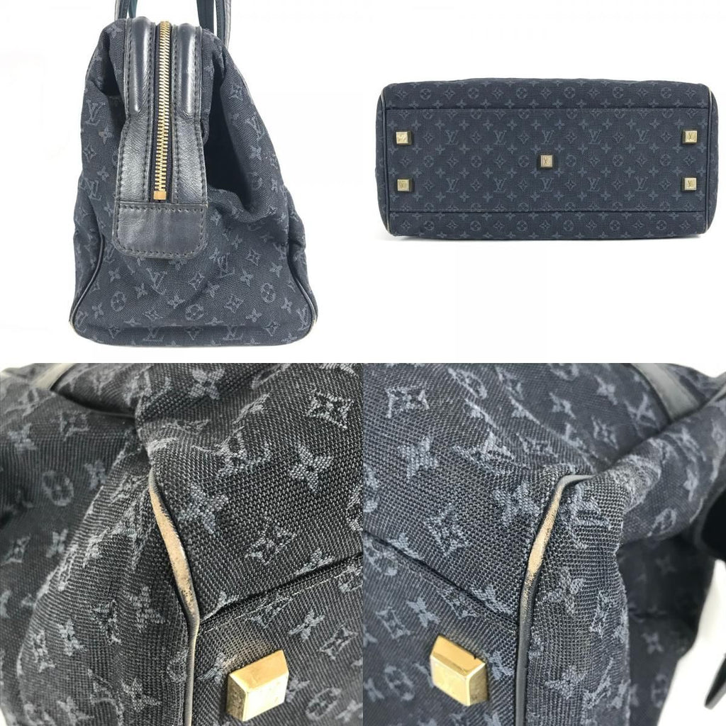 Louis Vuitton Boston Bag e Monogram Mini Canvas Blue — view 8