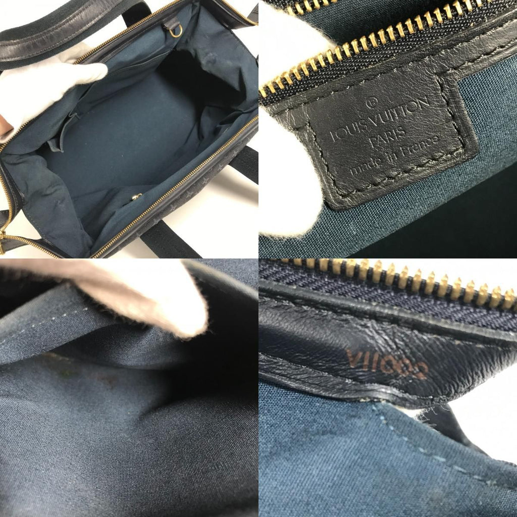 Louis Vuitton Boston Bag e Monogram Mini Canvas Blue — view 7