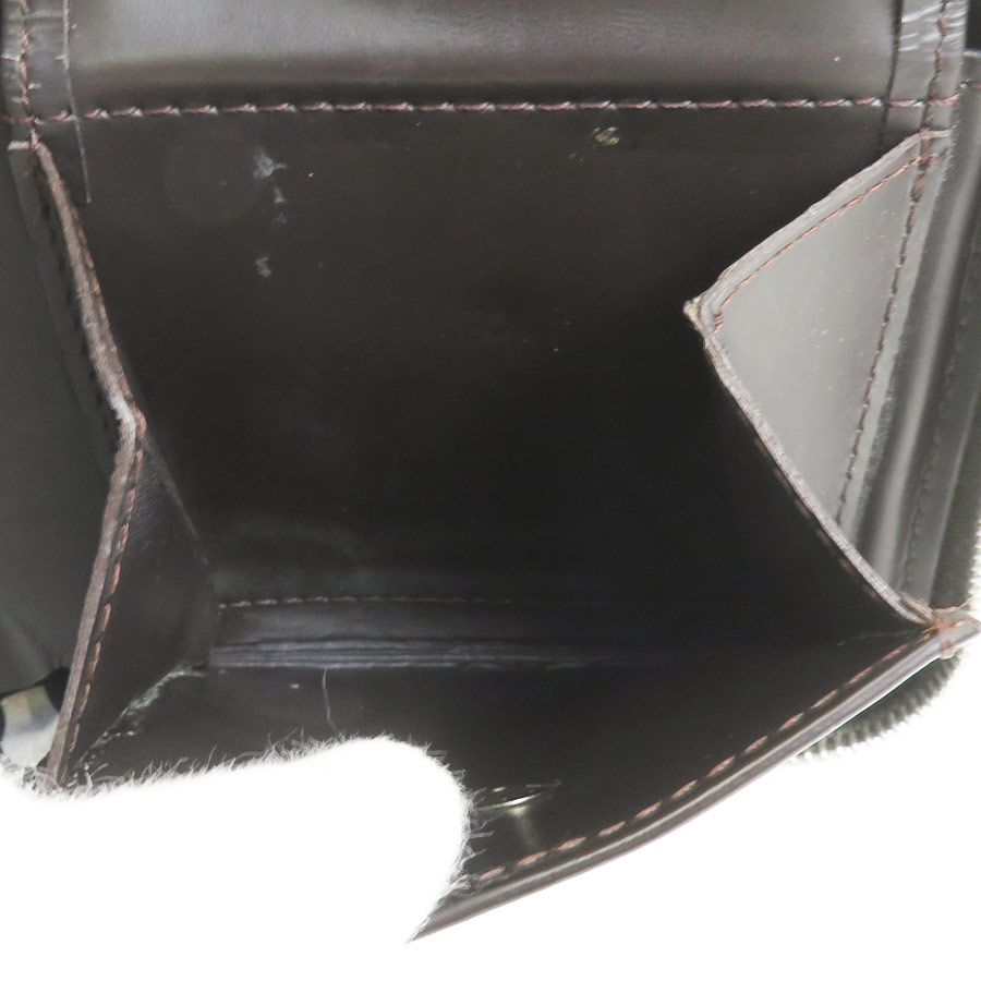 Louis Vuitton Bifold Wallet Monogram Glace Porte Billets Mone Zip — view 4