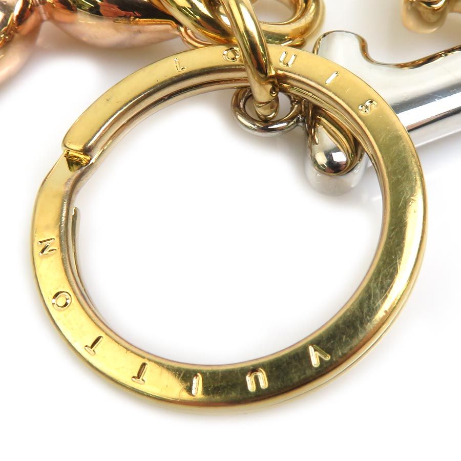 Louis Vuitton Key Ring Charm Porte Cles LV New Wave — view 6