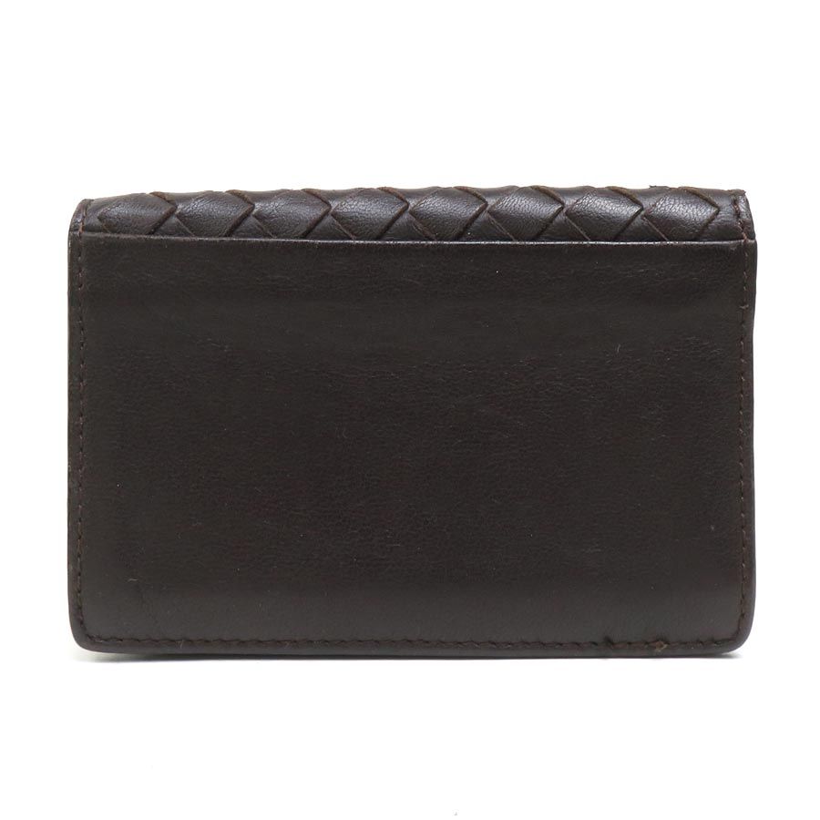 Bottega Veneta Business Card Case Intrecciato — view 3