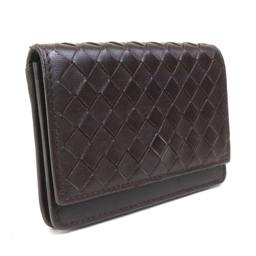Bottega Veneta Business Card Case Intrecciato — view 2