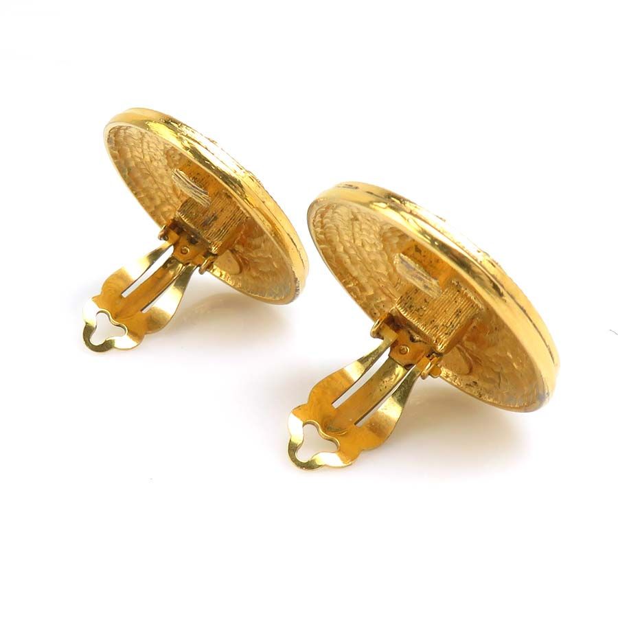 Chanel Earrings Gold — view 3