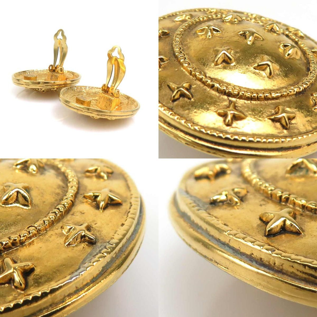 Chanel Earrings Gold — view 9