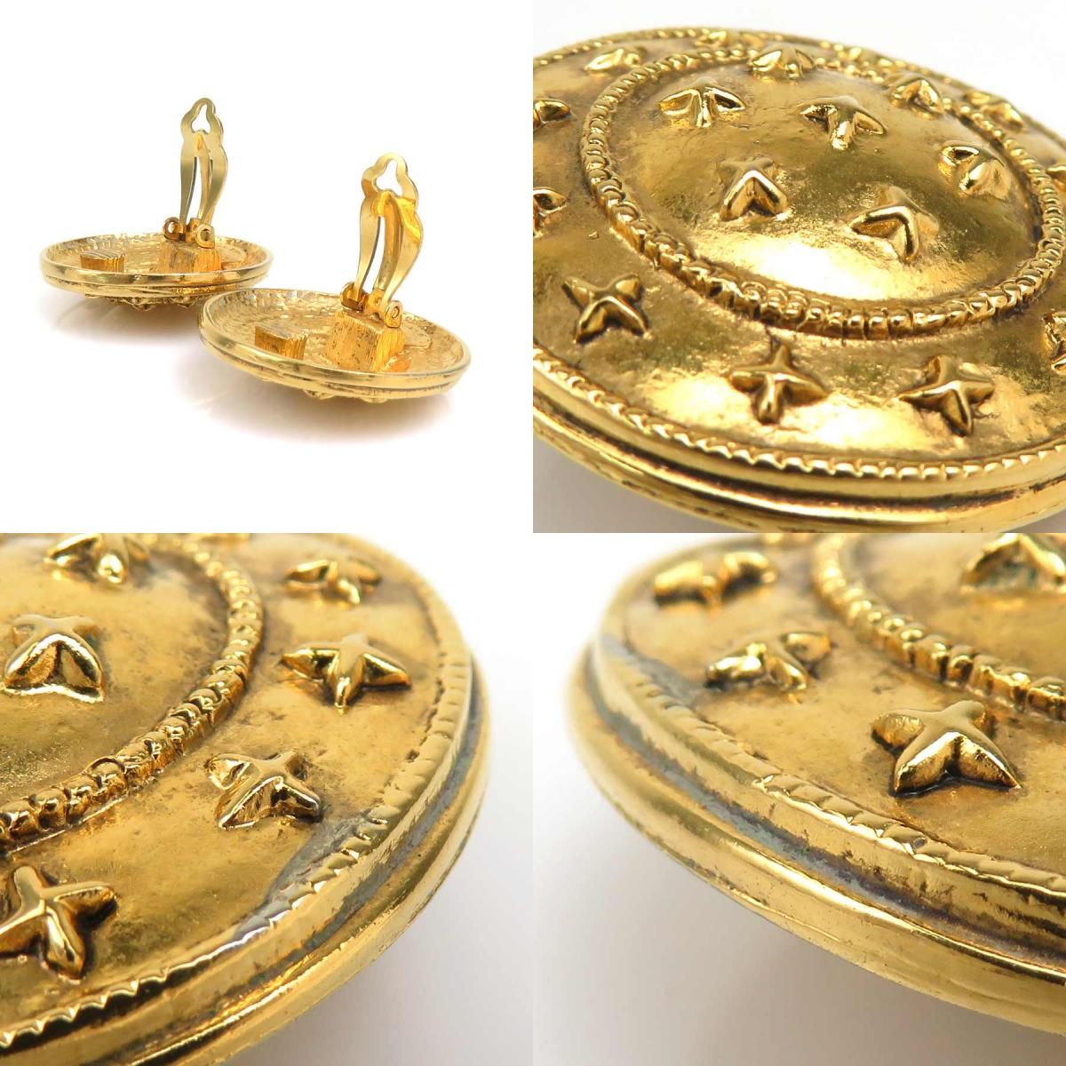Chanel Earrings Gold — view 9