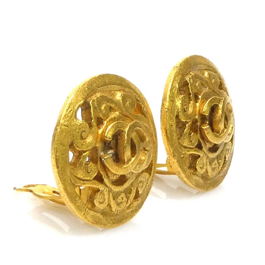 Chanel Earrings Gold — view 2