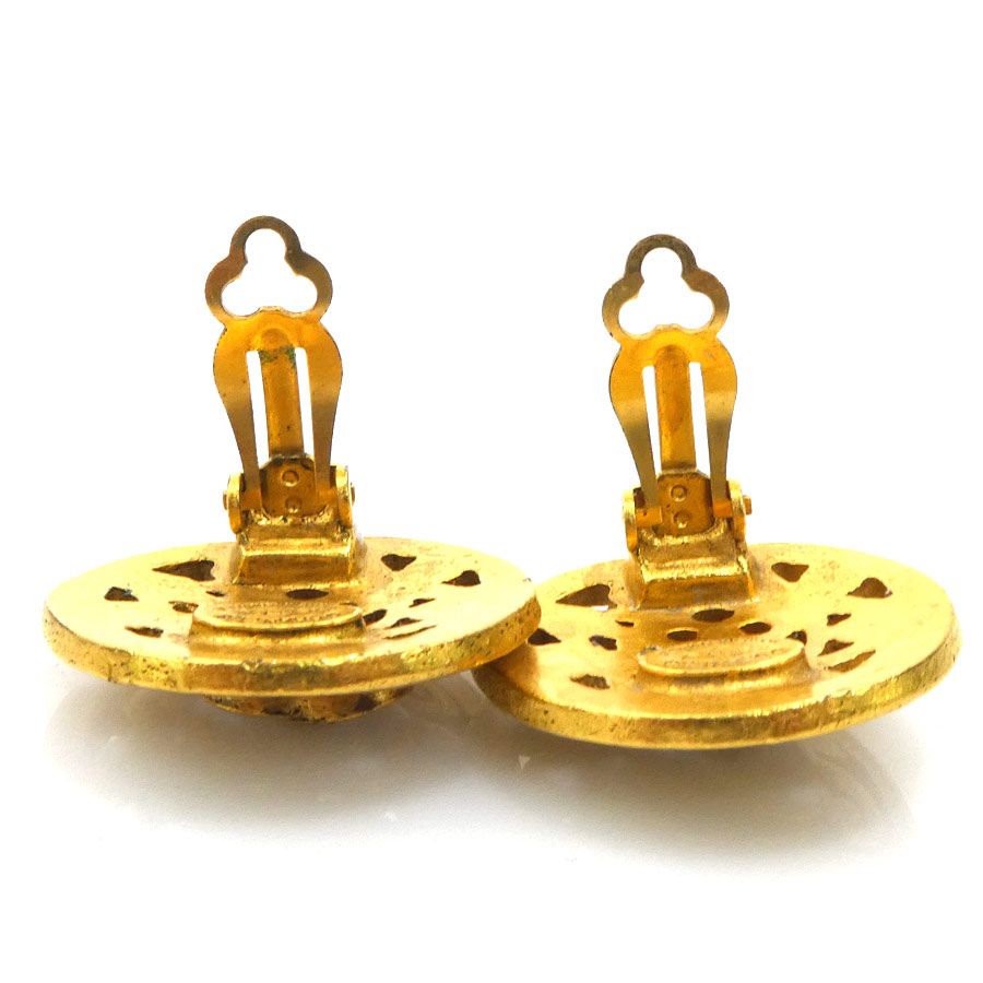 Chanel Earrings Gold — view 5