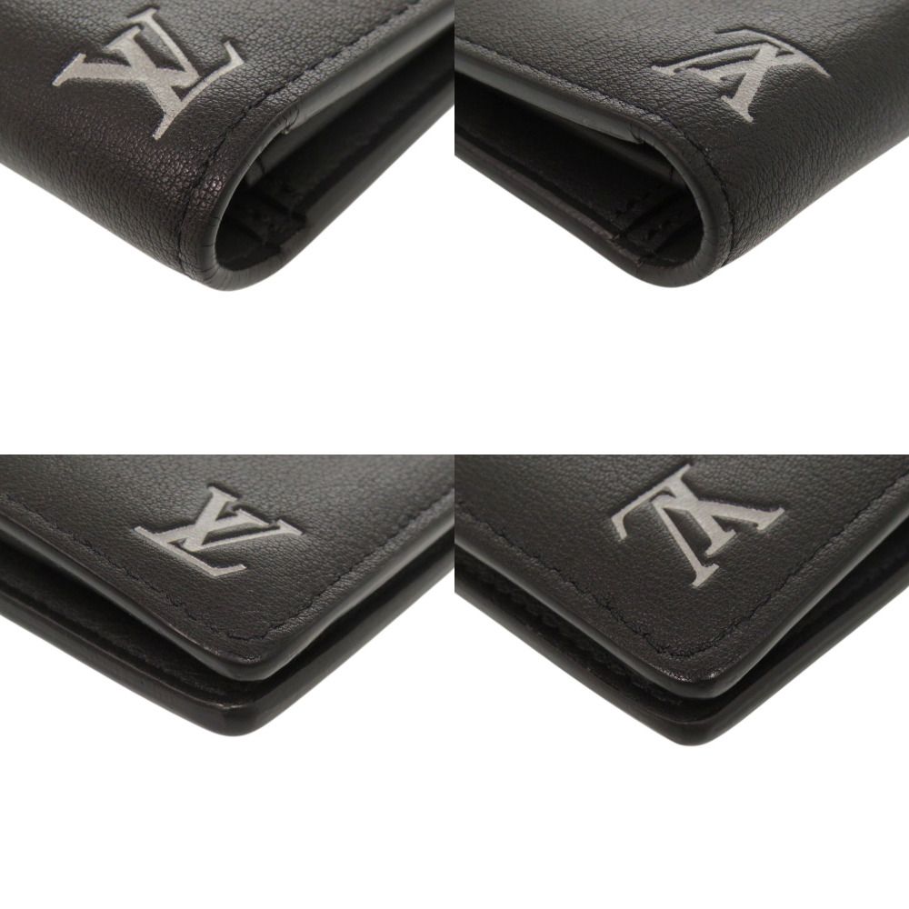 Louis Vuitton LV Blason Portefeuille Brother NM IC Leather Black Wallet — view 3